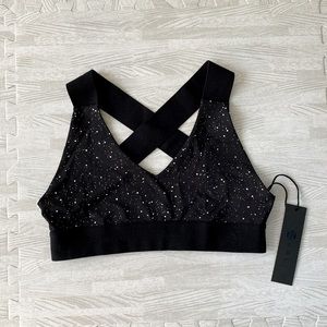 Noli - Vixen Bra, Size: L, Black Holographic